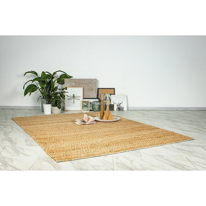 Juteteppich Nature 501 (Naturbraun, 290 x 200 cm, 100 % Jute) | BAUHAUS