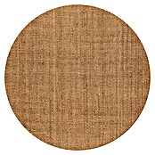 Juteteppich Nature 502 (Naturbraun, Durchmesser: 100 cm, 100 % Jute) | BAUHAUS