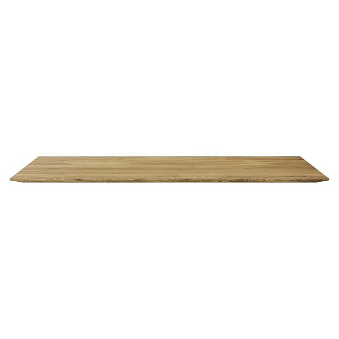 Exclusivholz Mizna plošča s švicarskim robom  (Hrast, 200 x 85 x 2,6 cm) | 4560 - Massivholz / Tischplatten | GADC - Leimholz | GAD - Regale | GA - Leimholz / Regale | G - Holz/Bauelem | BAUHAUS