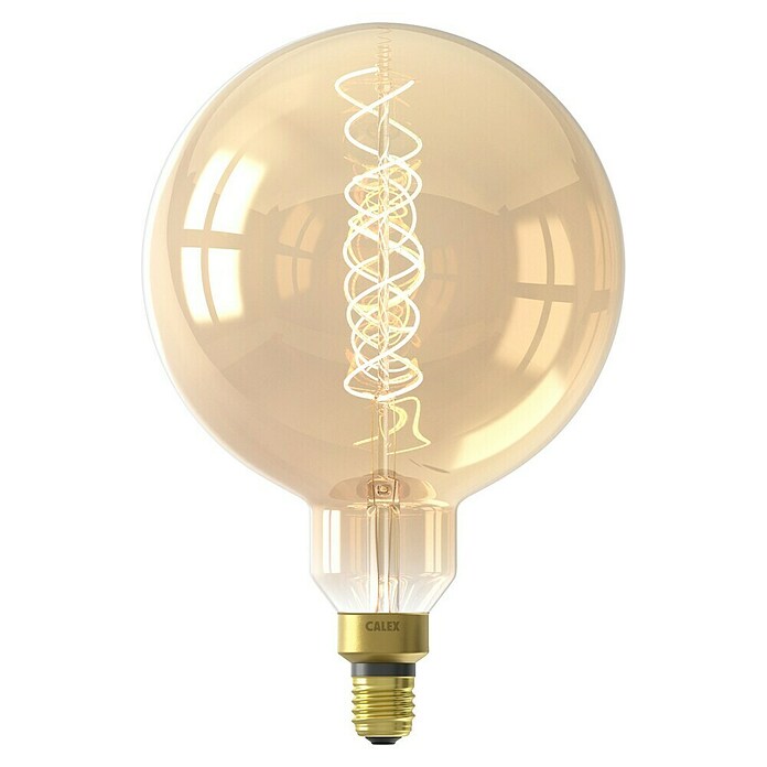 Calex Ledlichtbron XXL Globe G200 Goud (3 W, Levensduur: 15.000 u) | BAUHAUS