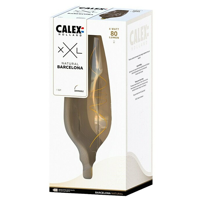Calex Ledlichtbron XXL Barcelona Natural (4 W, Levensduur: 15.000 u) | BAUHAUS