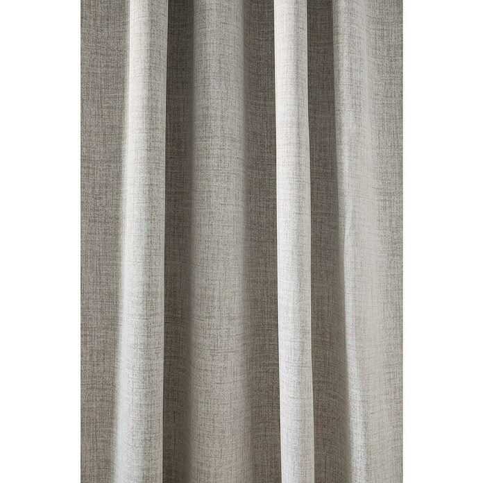 Cortina Oscurante Pasabarra Termorreguladora (An x Al: 140 x 300 cm, 100% poliéster, Gris) | BAUHAUS