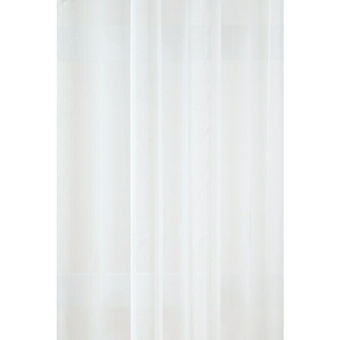 Cortina con ollaos Venecia (An x Al: 140 x 260 cm, 100% poliéster, Blanco) | BAUHAUS
