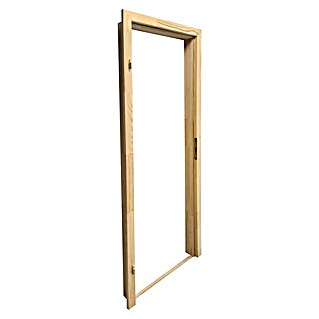 Eurolam Podboj za vrata (850 x 2.000 mm, Smer odpiranja: Levo, Natur, Razpon prilagajanja: 140 mm - 160 mm)
