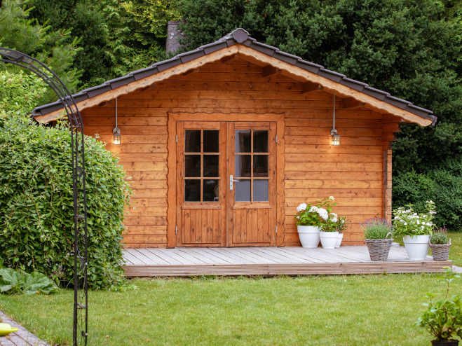 Gartenhaus mit oder ohne Baugenehmigung? BAUHAUS