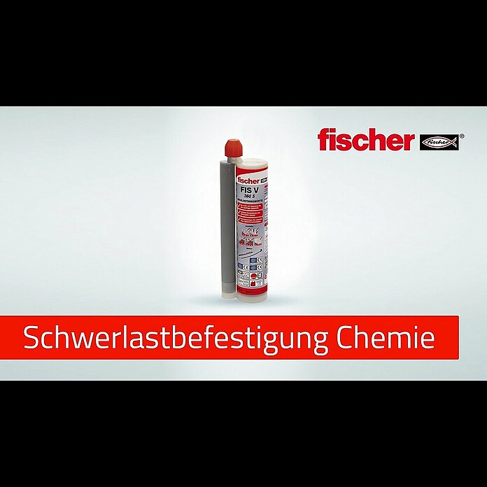 Fischer Schwerlast-Befestigungs-Set FIS VS 300 T SBS (Hellgrau, Hybridmörtel, 6 Stk.) | BAUHAUS
