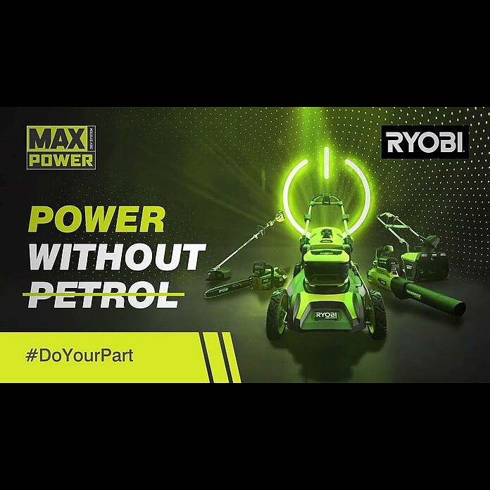 Ryobi Max Power Accu en lader RY36BK60B-160 (1 accu, 6 Ah) | BAUHAUS