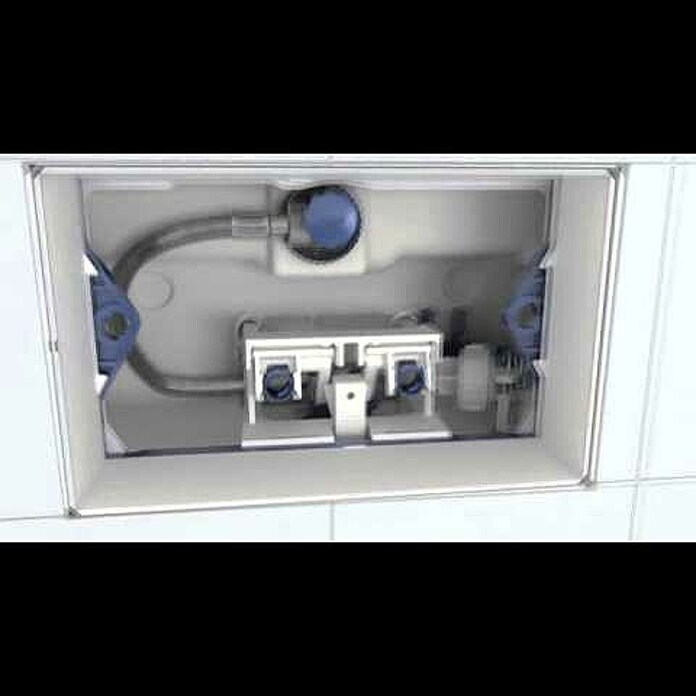 Geberit Placa de accionamiento Sigma 01 (Cromo, 2 descargas) | BAUHAUS