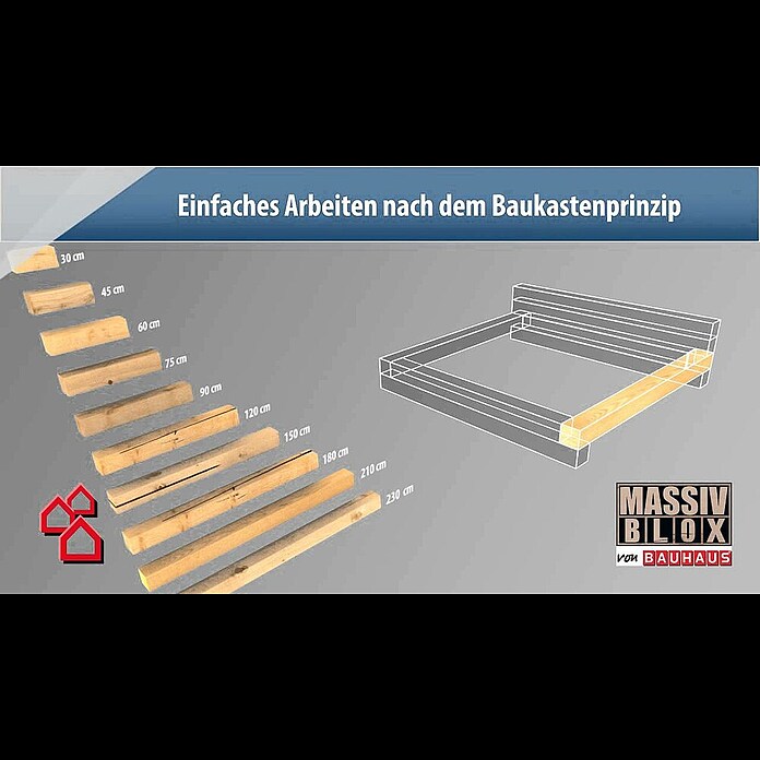Massiv Blox Bohrschablone (Metall, 24,5 x 15,5 cm) | BAUHAUS