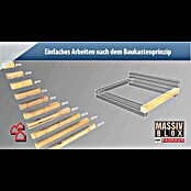 Massiv Blox Bohrschablone (Metall, 24,5 x 15,5 cm) | BAUHAUS