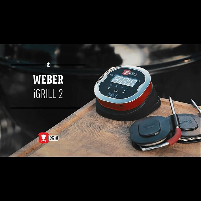 Weber Grill-Thermometer iGrill 2 (Bluetooth) | BAUHAUS