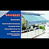 Sunfun Klemmmarkise (Anthrazit, Breite: 2,5 m, Ausfall: 1,3 m) | BAUHAUS