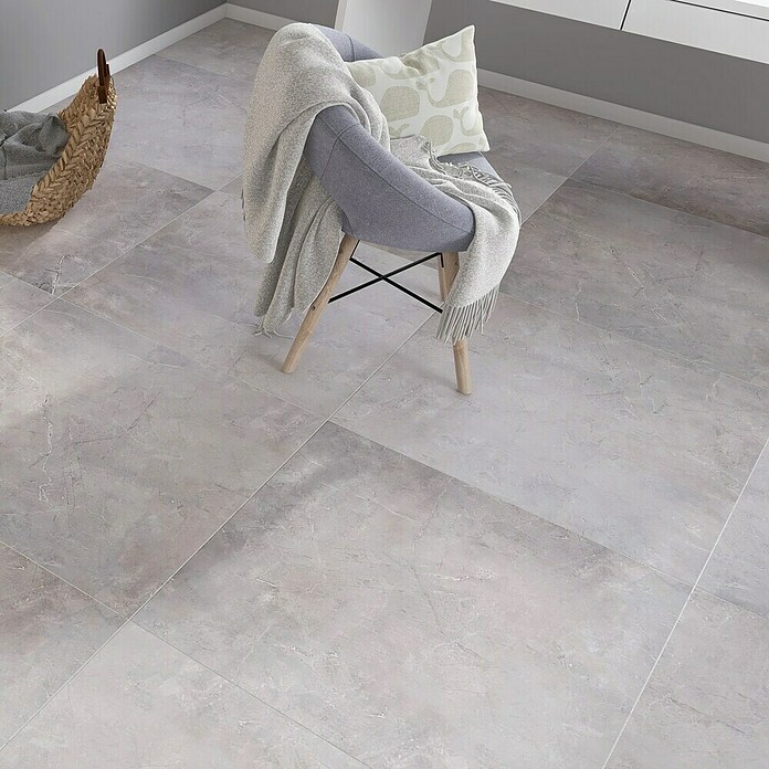 Granitogresne ploščice Premium Marble  (80 x 80 cm, Siva, Sijaj) | 4240 - Natursteinoptik | EAFA - Bodenfliesen | EAF - Fliesen | EA - Fliesen | E - Fliesen | BAUHAUS