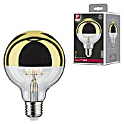 Paulmann Bombilla LED (E27, Blanco cálido, Claro / Oro, G95, Brillante)