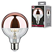 Paulmann Bombilla LED (E27, Blanco cálido, Claro/Cobre, G95, Brillante)