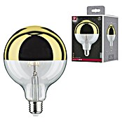 Paulmann Bombilla LED (E27, Blanco cálido, Claro / Oro, G125, Brillante)