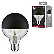 Paulmann Bombilla LED (E27, Blanco cálido, Claro/Negro, G95, Mate)