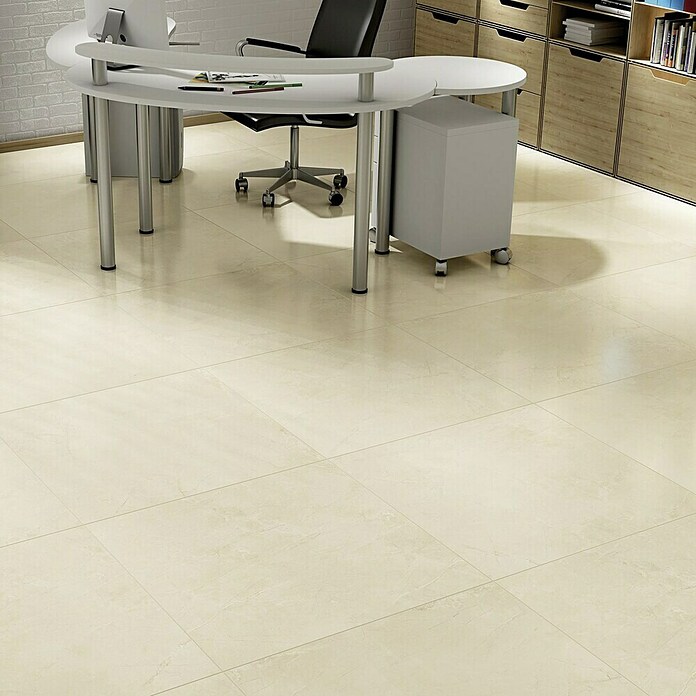 Granitogresne ploščice Premium Marble  (80 x 80 cm, Bež, Sijaj) | 4240 - Natursteinoptik | EAFA - Bodenfliesen | EAF - Fliesen | EA - Fliesen | E - Fliesen | BAUHAUS