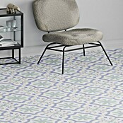 Feinsteinzeugfliese Vintage Lacour (25 x 25 cm, Weiß/Grün/Blau/Grau, Glasiert)