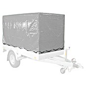 Abdeckplane mit Planengestell (1 150 cm, Grau, Passend für: Anhänger Tieflader TL-EU3 / TL-EB3) | BAUHAUS