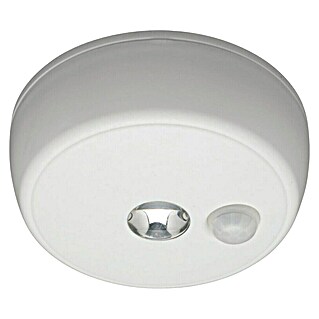 Mr. Beams LED-Sensor-Deckenleuchte rund (3 500 K, Neutralweiß, Weiß)