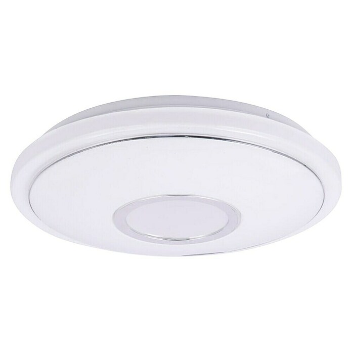Globo Pametna okrogla stropna LED svetilka Connor  (16 W, Ø x V: 40 x 8 cm, Bela) | 3016 - Deckenleuchte | CACB - Deckenleuchten | CAC - Indoorleuchten | CA - Beleuchtung | C - Elektro | BAUHAUS