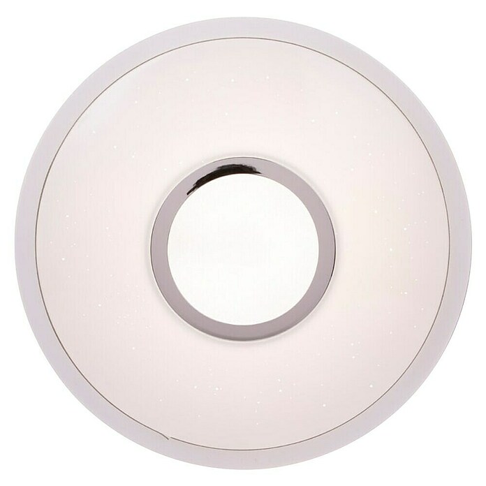 Globo Pametna okrogla stropna LED svetilka Connor  (16 W, Ø x V: 40 x 8 cm, Bela) | 3016 - Deckenleuchte | CACB - Deckenleuchten | CAC - Indoorleuchten | CA - Beleuchtung | C - Elektro | BAUHAUS