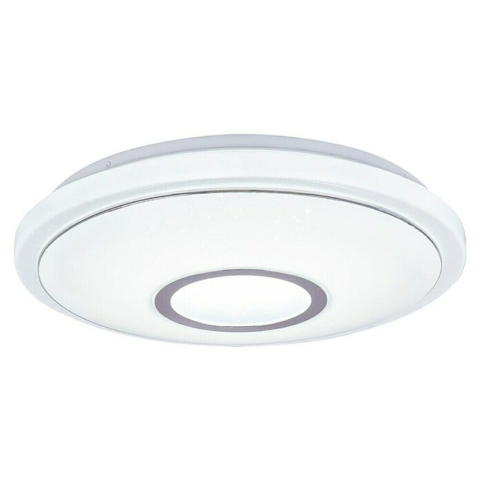 Globo Pametna okrogla stropna LED svetilka Connor  (16 W, Ø x V: 40 x 8 cm, Bela) | 3016 - Deckenleuchte | CACB - Deckenleuchten | CAC - Indoorleuchten | CA - Beleuchtung | C - Elektro | BAUHAUS