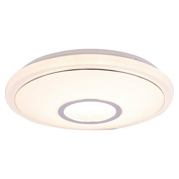 Globo Pametna okrogla stropna LED svetilka Connor  (16 W, Ø x V: 40 x 8 cm, Bela) | 3016 - Deckenleuchte | CACB - Deckenleuchten | CAC - Indoorleuchten | CA - Beleuchtung | C - Elektro | BAUHAUS
