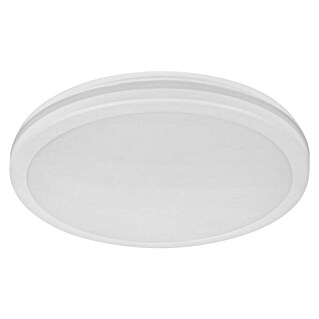Green Tech LED okrogla stropna svetilka (24 W, Ø x V: 30 x 5,5 cm, Bela)
