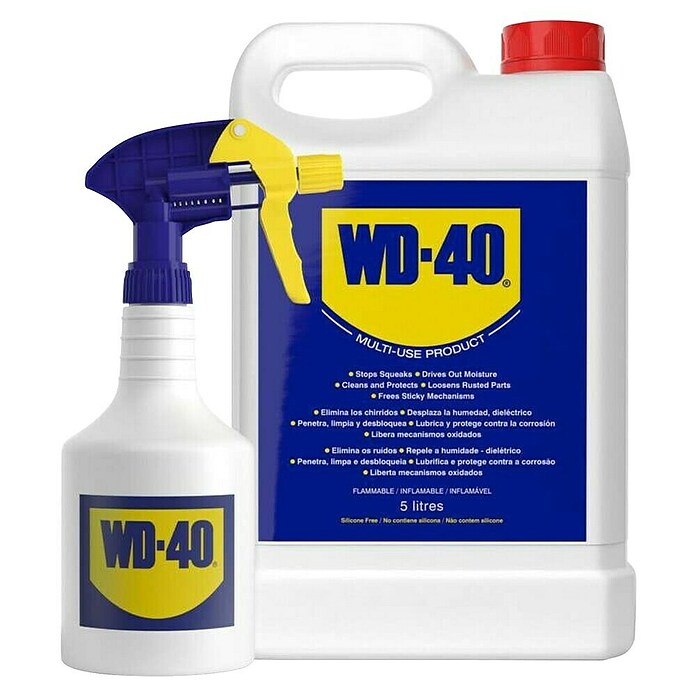 WD-40 Multi olje z razpršilko  (5 l) | 2750 - Reinigung, Pflege, Schmierung | BDDB - Autopflege | BDD - Autozubehör | BD - Autozubehör | B - Werkz/Masch/Maschzubeh/Auto | BAUHAUS