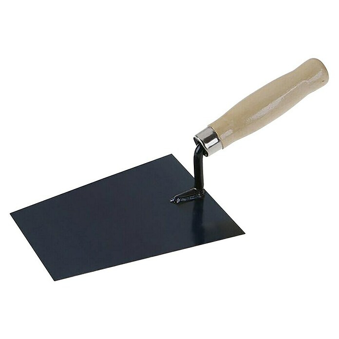 Zidarska žlica  (Do x Š: 160 x 130 mm, Jeklo, Les) | 1930 - Kellen | BADL - Maurerwerkzeuge | BAD - Handwerkzeuge | BA - Handwerkzeuge | B - Werkz/Masch/Maschzubeh/Auto | BAUHAUS