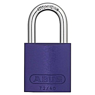 Abus Ključavnica obešanka 72/40 (Š x V: 38,5 x 73 mm, Aluminij, Vijolična)