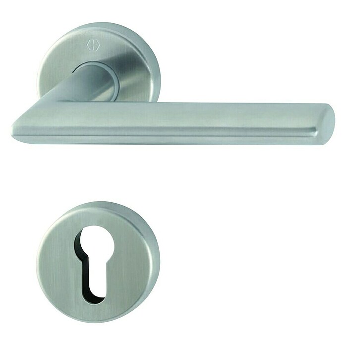 Hoppe Garnitura kljuke za vrata Stockholm PZ  (Debelina vrat: 40 mm - 45 mm, Nerjavno jeklo) | 1135 - Zimmer-Türbeschläge  Edelstahl | AAEA - Tür und Fensterbeschläge | AAE - Beschläge | AA - Eisenwaren | A - Eisenwaren | BAUHAUS
