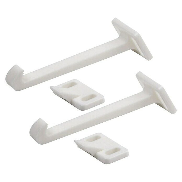 Walteco Zapah za predal 68 mm  (Plastika, 2 kos, Dolžina: 68 mm) | 1365 - Kindersicherheit | AAHG - Sicherheit Sonstiges | AAH - Sicherheit | AA - Eisenwaren | A - Eisenwaren | BAUHAUS