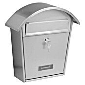 Stenski poštni nabiralnik  (36,5 x 13,4 x 38 cm, Srebrna) | 1347 - Briefkästen/Zeitungsboxen Metall | AAHE - Briefkästen/Zeitungsboxen | AAH - Sicherheit | AA - Eisenwaren | A - Eisenwaren | BAUHAUS