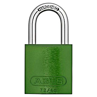 Abus Ključavnica obešanka 72/40 (Š x V: 38,5 x 73 mm, Aluminij, Barva: Zelena)