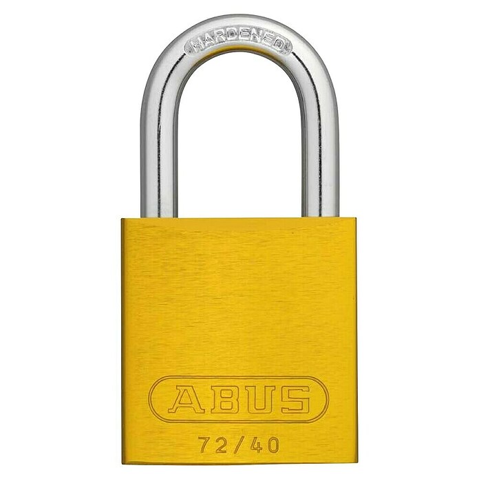 Abus Ključavnica obešanka 72/40  (Š x V: 38,5 x 73 mm, Aluminij, Rumena) | 1340 - Vorhangschlösser | AAHD - Schlösser/Beschläge | AAH - Sicherheit | AA - Eisenwaren | A - Eisenwaren | BAUHAUS