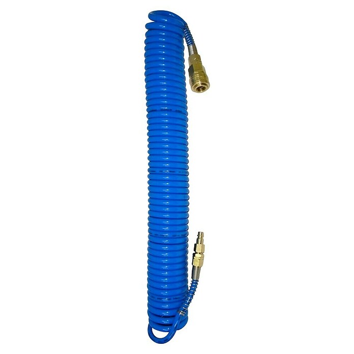 Spiralna cev za kompresor  (Dolžina: 10 m, Diameter cevi: 12 mm, Modra) | 2593 - Allgemeines Kompr zubeh/Filter/Druckmind/Kupp | BCDG - Zubehör Druckluft | BCD - Maschinenzubehör | BC - Maschinenzubehör | B - Werkz/Masch/Maschzubeh/Auto | BAUHAUS