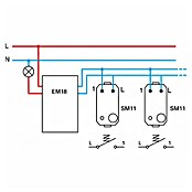 TEM Čatež Zatemnilno stikalo  (Vrsta montaže: Podometen, Maksimalna priključna moč: 250 W) | Vtičnice in stikala z daljinskim upravljanjem | Adapterji in vmesniki | Elektro oprema | Elektro in svetila | Izdelki | BAUHAUS