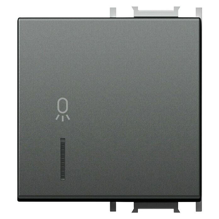 TEM Čatež Tipka  (Antracit, 2-krat) | 3211 - Markenschalter innen UP | CBCA - Markenschalter | CBC - Schalterserien | CB - Elektroinstallation | C - Elektro | BAUHAUS