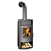 Justus Wasserführender Kaminofen Island Aqua (10 kW, Raumheizvermögen: 200 m³, Verkleidung: Stahl, Gussgrau)