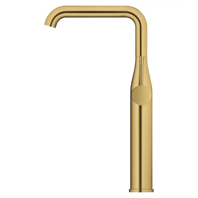 Grohe Essence New Waschtischarmatur XL-Size - Cool Sunrise, Matt - Elegante goldene Armatur mit minimalistischem Design. Perfekt für moderne Badezimmer und Küchen, die einen Hauch von Luxus suchen.