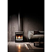 FreePoint Estufa de pellets Flos Wifi (6 kW, Volumen de calefacción: 80 m³ - 171 m³, 0,7 kg/h - 1,5 kg/h, Negro) | BAUHAUS