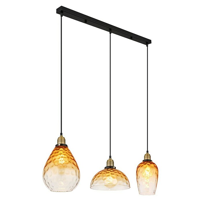 Globo Salvy Visilica  (60 W, D x Š x V: 91 x 25 x 120 cm, Jantar, Crna) | BAUHAUS