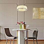 Globo Mucky LED viseća svjetiljka  (30 W, Ø x V: 30 x 120 cm, Srebrna) | BAUHAUS