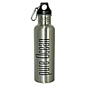 Yachticon Trinkflasche (750 ml, Edelstahl, Silber)