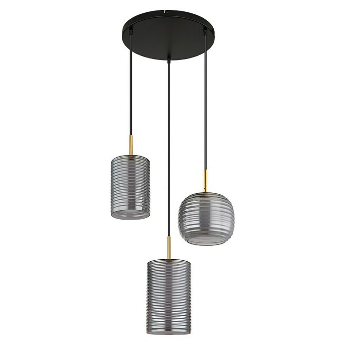 Globo LED viseća svjetiljka Lampigna  (27 W, Ø x V: 50 x 150 cm, Bijela, Crna) | BAUHAUS