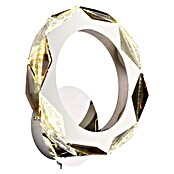 Globo Karilion Okrugla zidna LED svjetiljka  (8 W, Ø x V: 24 x 25,5 cm, Srebrna, Topla bijela) | BAUHAUS