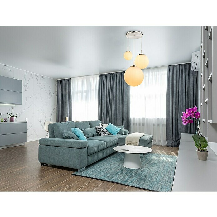 Globo Joel Visilica  (60 W, Ø x V: 30 x 80 cm, Bijela, Srebrna) | BAUHAUS